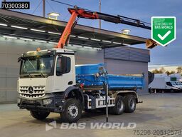 Mercedes Arocs 3343 6X4 Palfinger PK12.501 SLD Kran Cran...
