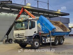 Mercedes Arocs 3343 6X4 Palfinger PK12.501 SLD Kran Cran...