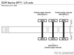 SOR Iberica SP71 / Lift axle
