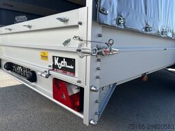 KOCH 200.500.30 Plane Kastenanhänger gebremst