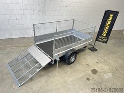 Variant 1304 F1 MR Gitter+Gitterrampe Kastenanhänger geb