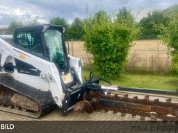 BOBCAT T650 High Flow/Grabenfräse/Schaufel/Palettengab