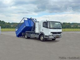 MERCEDES-BENZ 815 * Abrollkipper  + CONTAINER 3,68 m * TOP