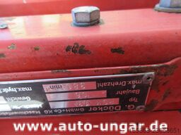 Dücker RSM 13 Randstreifenmäher Unimog Zapfwell