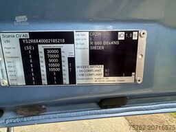 Scania R660 V8 HIAB 30 Ton | Retarder | alcoa | bullbar