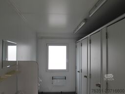 20 ft. Sanitärcontainer, gebraucht Herrren Sanitärcontainer, gebr. 3m