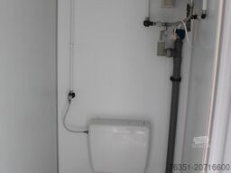 20 ft. Sanitärcontainer, gebraucht Herrren Sanitärcontainer, gebr. 3m