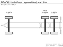 DRACO Uitschuifbaar | top condition | apk | liftas