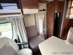 EURAMOBIL Profila RS 720 EB - Hub/Einzelbetten - Sat/TV -