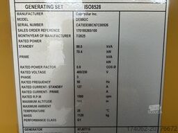 CAT DE88GC - 88 kVA Stand-by Generator Set - DPX-18207
