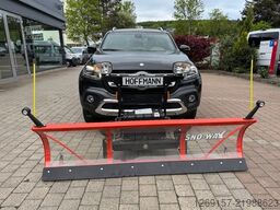 MERCEDES-BENZ X250d 4x4 Doppelkabine Allrad Schneepflug Schild