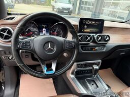 MERCEDES-BENZ X250d 4x4 Doppelkabine Allrad Schneepflug Schild