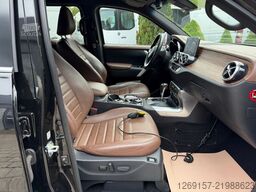 MERCEDES-BENZ X250d 4x4 Doppelkabine Allrad Schneepflug Schild
