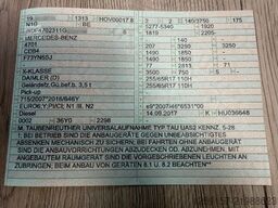MERCEDES-BENZ X250d 4x4 Doppelkabine Allrad Schneepflug Schild