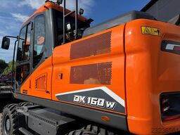 Doosan DX160 DX160W-7 280 uur !! NIEUW STAAT ROTOTTILT
