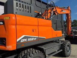 Doosan DX160 DX160W-7 280 uur !! NIEUW STAAT ROTOTTILT