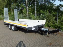 Möslein TTT 13- 5,28 Weiß  Neuer 13 t Tandemtieflader