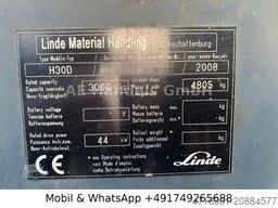 LINDE H30D - 3T/5M - Douplex *10.802STD/Seitenschieber