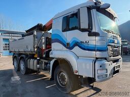 MAN TGS 33.440 6X4 BB Kipper Kran Palfinger PK 22002