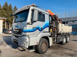 MAN TGS 33.440 6X4 BB Kipper Kran Palfinger PK 22002