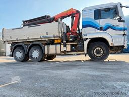 MAN TGS 33.440 6X4 BB Kipper Kran Palfinger PK 22002