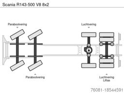 Scania R143-500 V8 8x2