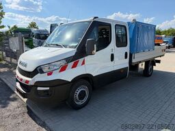 IVECO Daily 35-130 DoKa Pritsche+Plane/6-Sitze/AHK 3,5