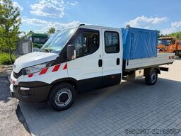 IVECO Daily 35-130 DoKa Pritsche+Plane/6-Sitze/AHK 3,5