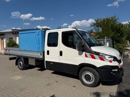 IVECO Daily 35-130 DoKa Pritsche+Plane/6-Sitze/AHK 3,5