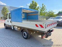 IVECO Daily 35-130 DoKa Pritsche+Plane/6-Sitze/AHK 3,5