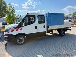 IVECO Daily 35-130 DoKa Pritsche+Plane/6-Sitze/AHK 3,5