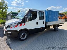 IVECO Daily 35-130 DoKa Pritsche+Plane/6-Sitze/AHK 3,5