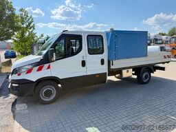 IVECO Daily 35-130 DoKa Pritsche+Plane/6-Sitze/AHK 3,5