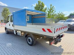 IVECO Daily 35-130 DoKa Pritsche+Plane/6-Sitze/AHK 3,5