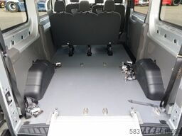 FORD TRANSIT / 6 miejsc brygadówka  + Najazd na wózek