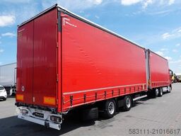 VOLVO FH 460 / ZESTAW TANDEM / 120 M3 / PRZEJAZDOWY /