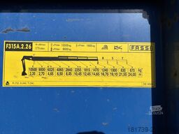 DAF CF 480 8x4 E6 / Fassi F315A.2.26 crane
