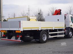 Renault C320 P4x2 E6 / Fassi 5.6 t / Range 8 m /