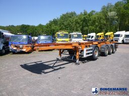 Dennison 4-axle container combi trailer (3 + 1 axles) 20...