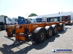 Dennison 4-axle container combi trailer (3 + 1 axles) 20...