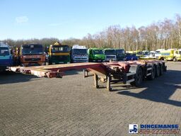 D-TEC 4-axle container combi trailer (3 + 1 axles) 20...