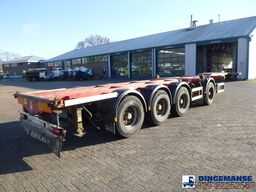 D-TEC 4-axle container combi trailer (3 + 1 axles) 20...