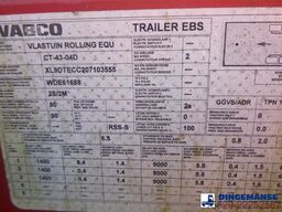 D-TEC 4-axle container combi trailer (3 + 1 axles) 20...