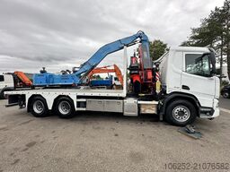 DAF XD 450 6x4 + (24m) CRANE FASSI F345 8x + WINCH ...