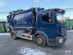 Mercedes-Benz Atego 1224, 2-compartment refuse truck