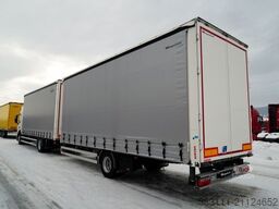 SCANIA P 280 / ZESTAW TANDEM / FIRANKA / 120 M3 / WECON