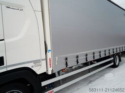 SCANIA P 280 / ZESTAW TANDEM / FIRANKA / 120 M3 / WECON