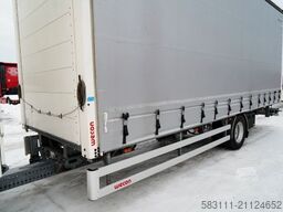 SCANIA P 280 / ZESTAW TANDEM / FIRANKA / 120 M3 / WECON