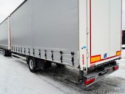 SCANIA P 280 / ZESTAW TANDEM / FIRANKA / 120 M3 / WECON