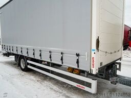 SCANIA P 280 / ZESTAW TANDEM / FIRANKA / 120 M3 / WECON